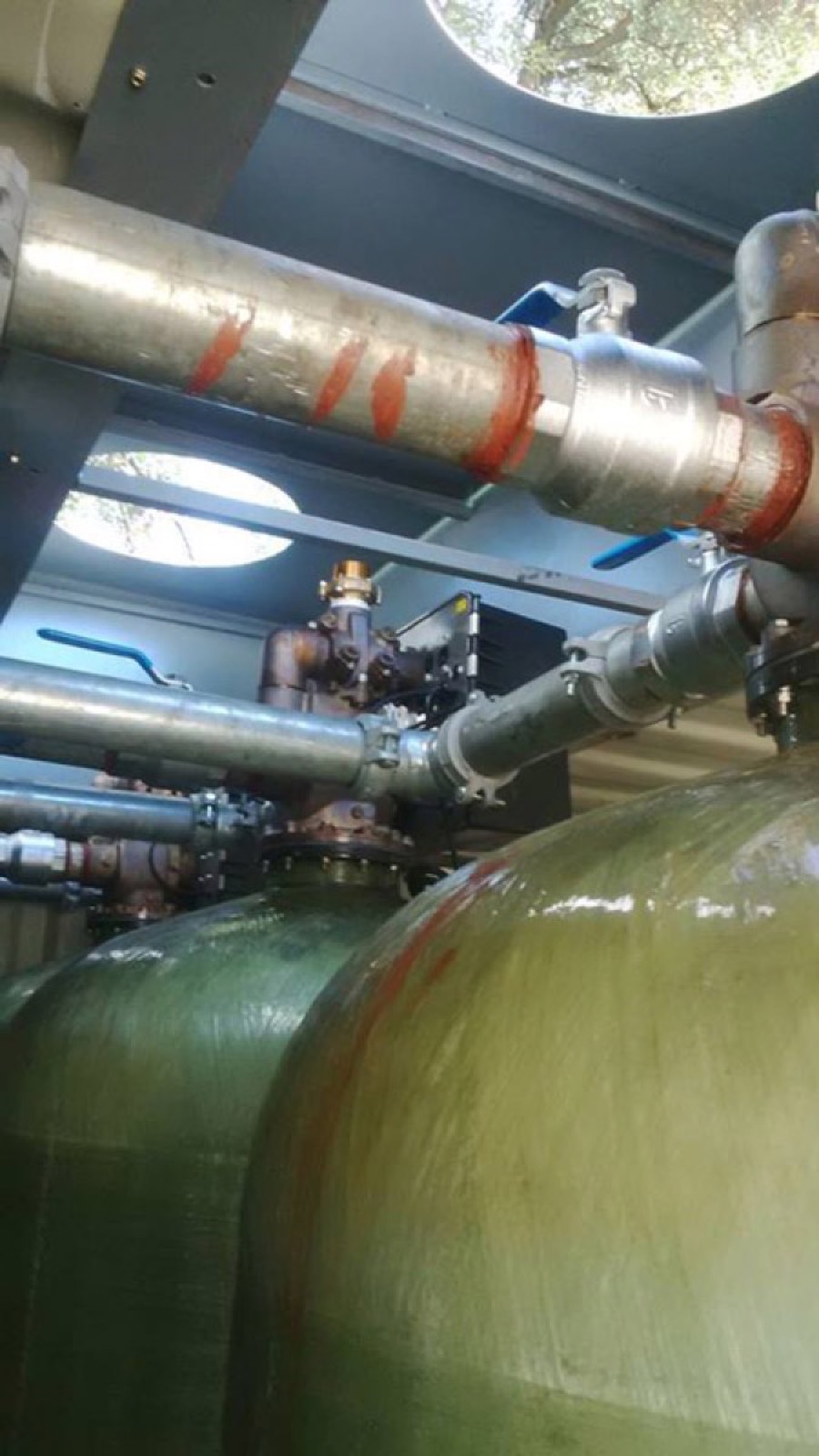 Water-treatment plant at Brits Mall